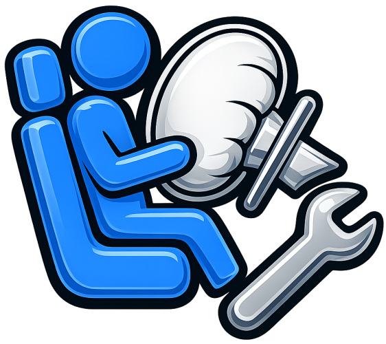 air bag repair icon